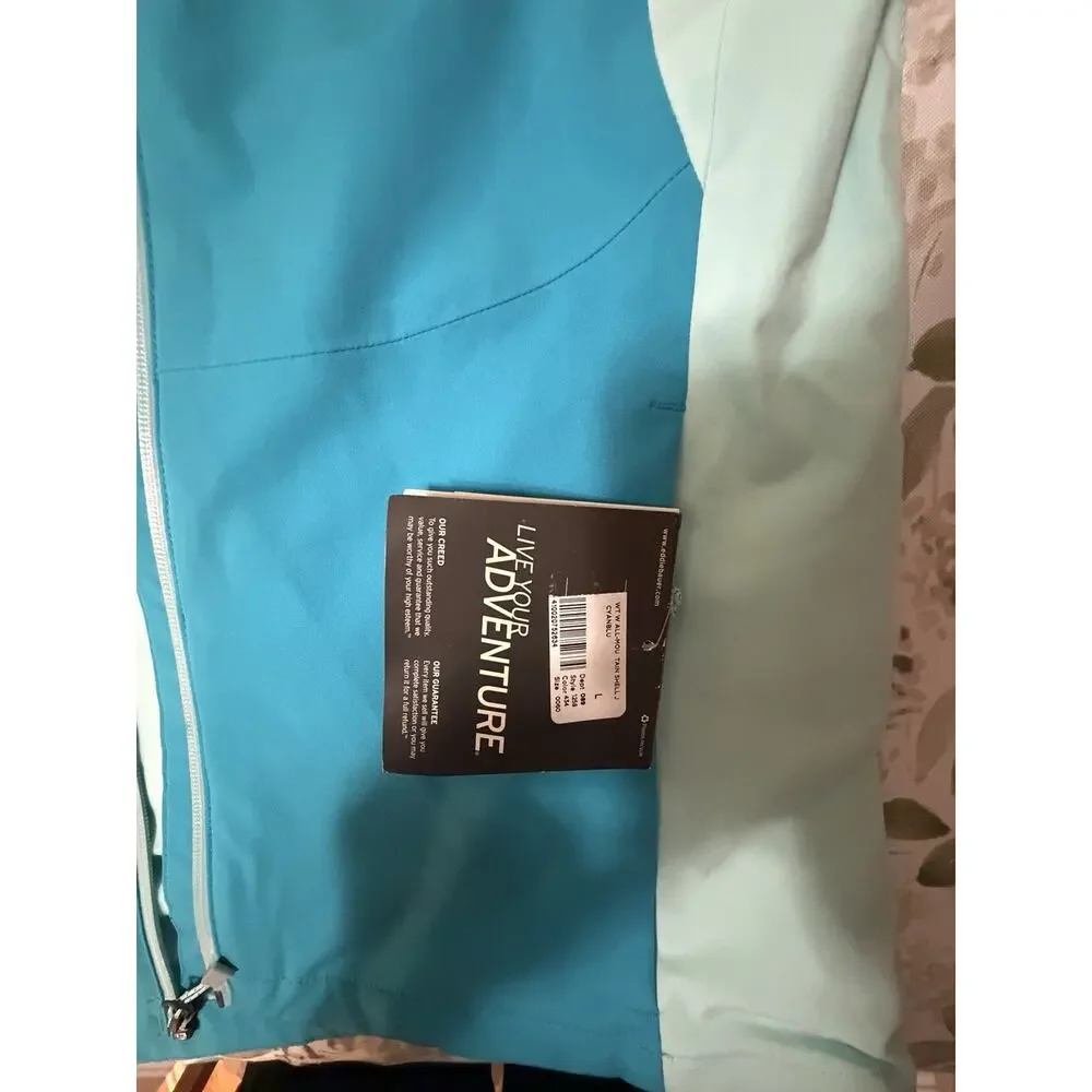 Eddie Bauer All Mountain Tain Shell Weather Edge Plus Jacket NWT LT - Picture 8 of 10